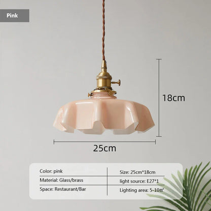 FrenchElegance - Brass Pendant Lamp