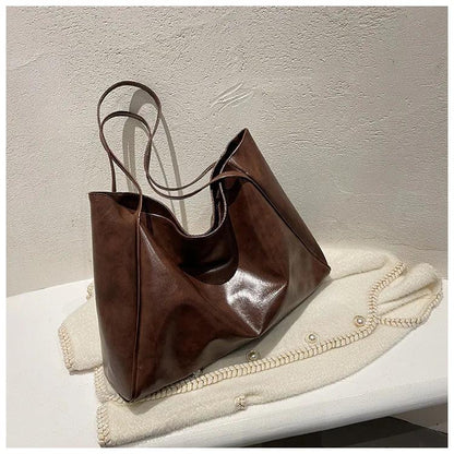 Samsara Soft PU Leather Tote Bag