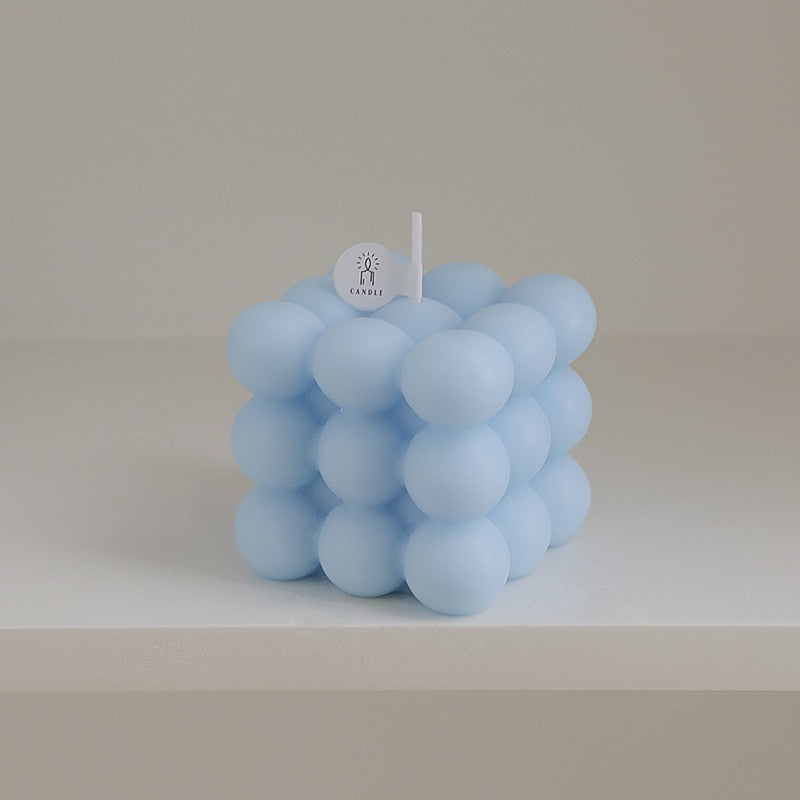 Bubble Cube Decorative Candles