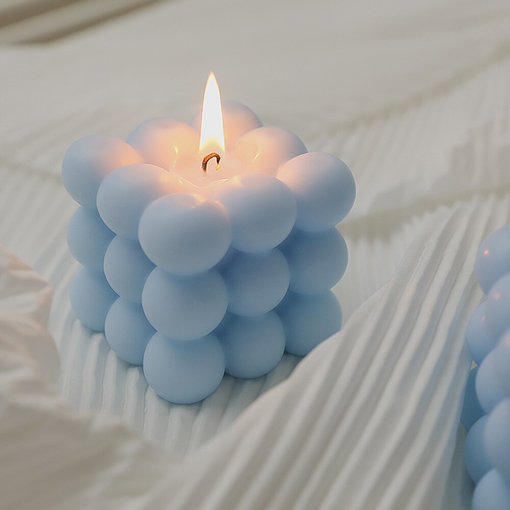 Bubble Cube Decorative Candles