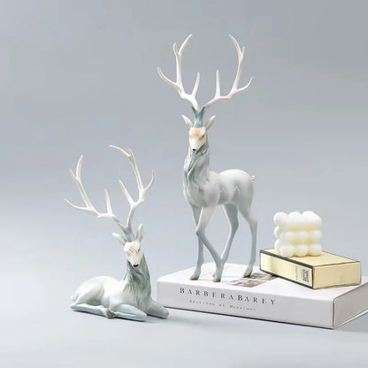 Luxury Reindeer Sculpture