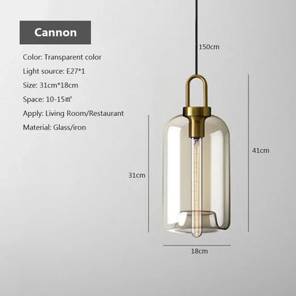 Modern Glass Pendant Light