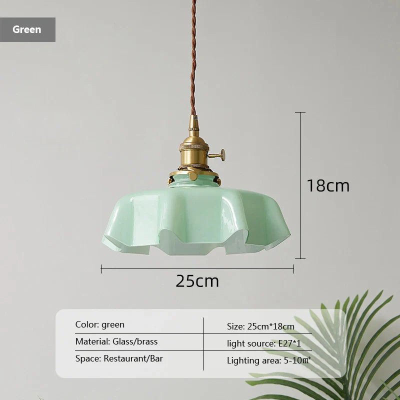 FrenchElegance - Brass Pendant Lamp