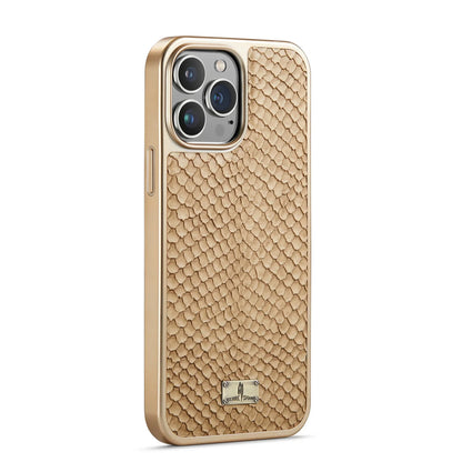 Snake Pattern Leather Phone Case For Iphone