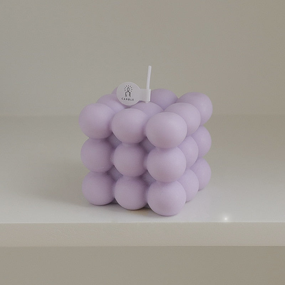 Bubble Cube Decorative Candles