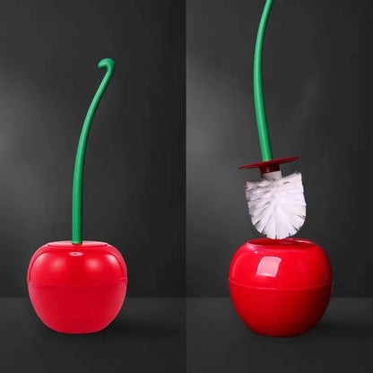 Miravique Nordic Cherry Toilet Brush and Holder