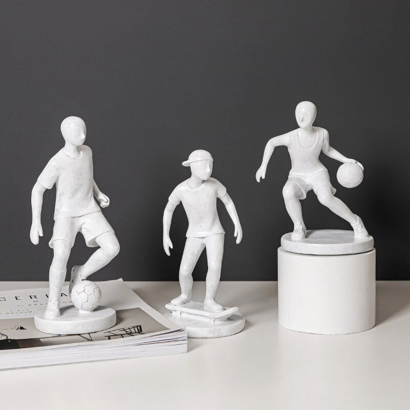 Dynamic Sports Player Figurine