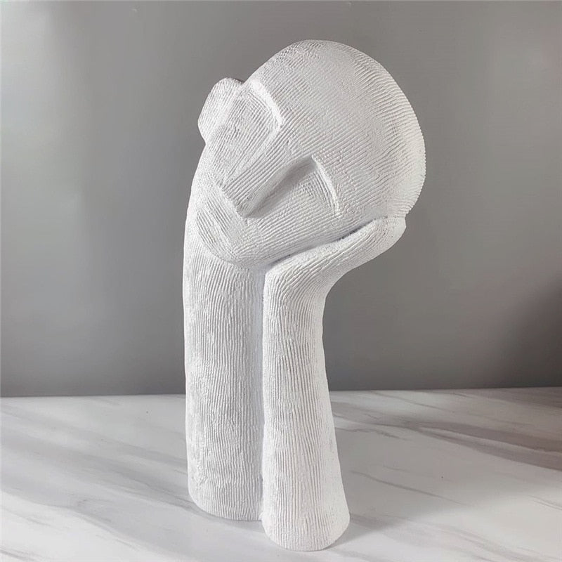 Minimalist Abstract Figure Home Decor Sculpture