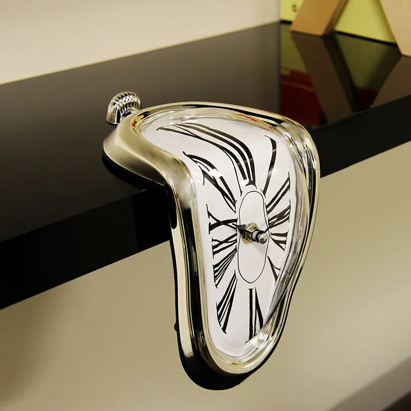 Salvador Dali Melting Clock Silent Clock