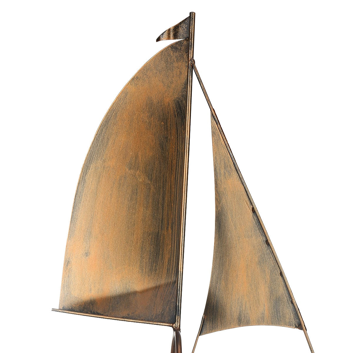 Metal Sailboat Wine Holder