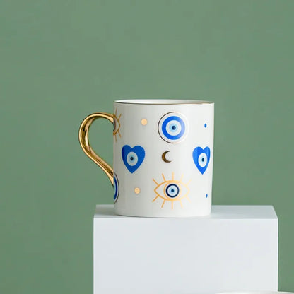 Devil's Eye Ceramic Coffee Mug