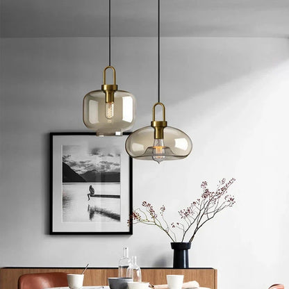 Modern Glass Pendant Light