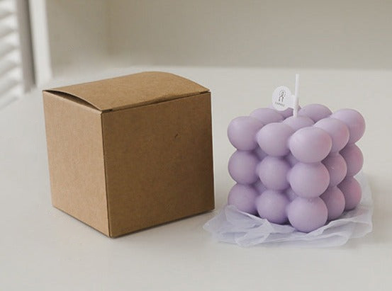 Bubble Cube Decorative Candles