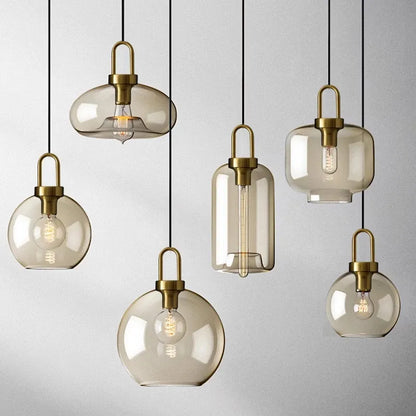 Modern Glass Pendant Light