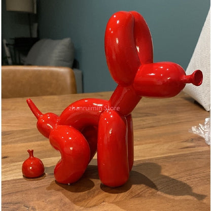 Funny Balloon Dog Figurine