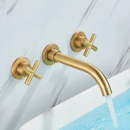 Miravique Two-Handle Wall Mounted Faucet