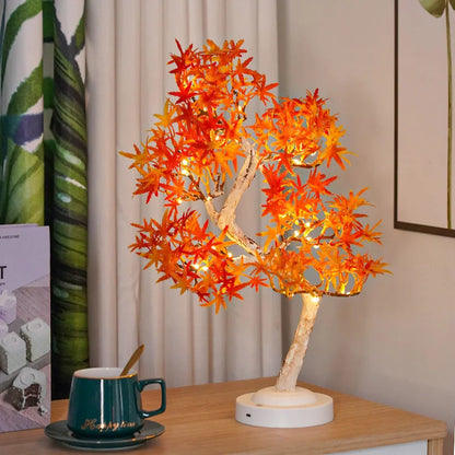 MapleGlow - LED Lamp Tree Maple Leaves