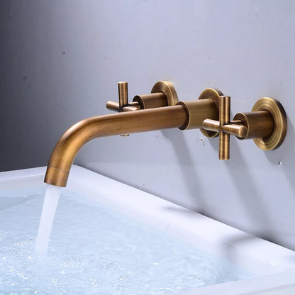 Miravique Two-Handle Wall Mounted Faucet