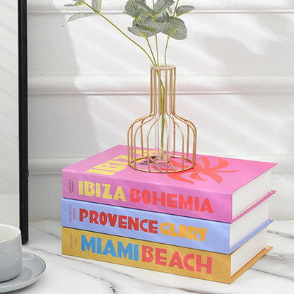 Stylish Decorative Accent Faux Books