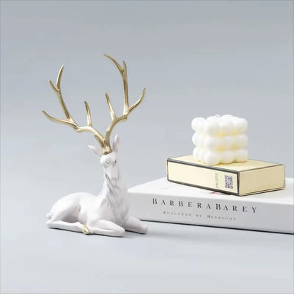 Luxury Reindeer Sculpture