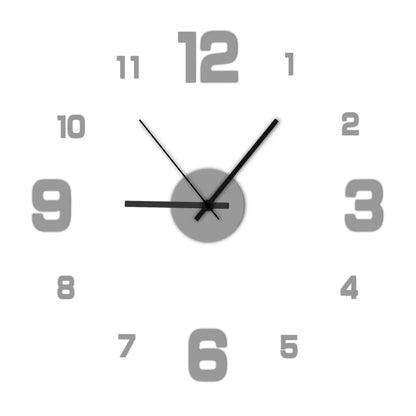 Creative Frameless Wall Clock