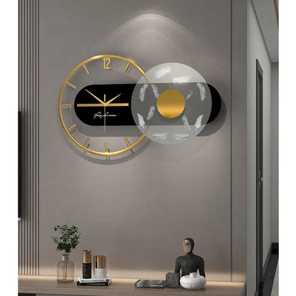 Modern Metal Wall Clock