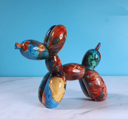 Grafitti Balloon Dog Statue