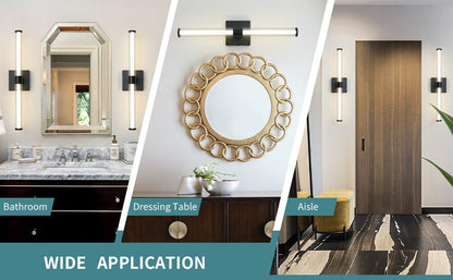 Miravique - Two-Bulb LED Wall/Vanity Sconce