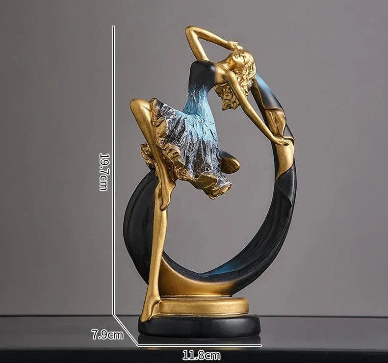 Creative Dancing Girl Sculpture