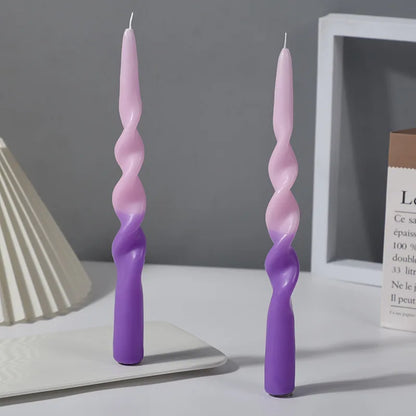 Color Twist Candle Set