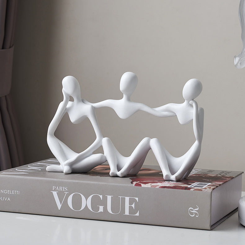 Abstract Figurine Decor