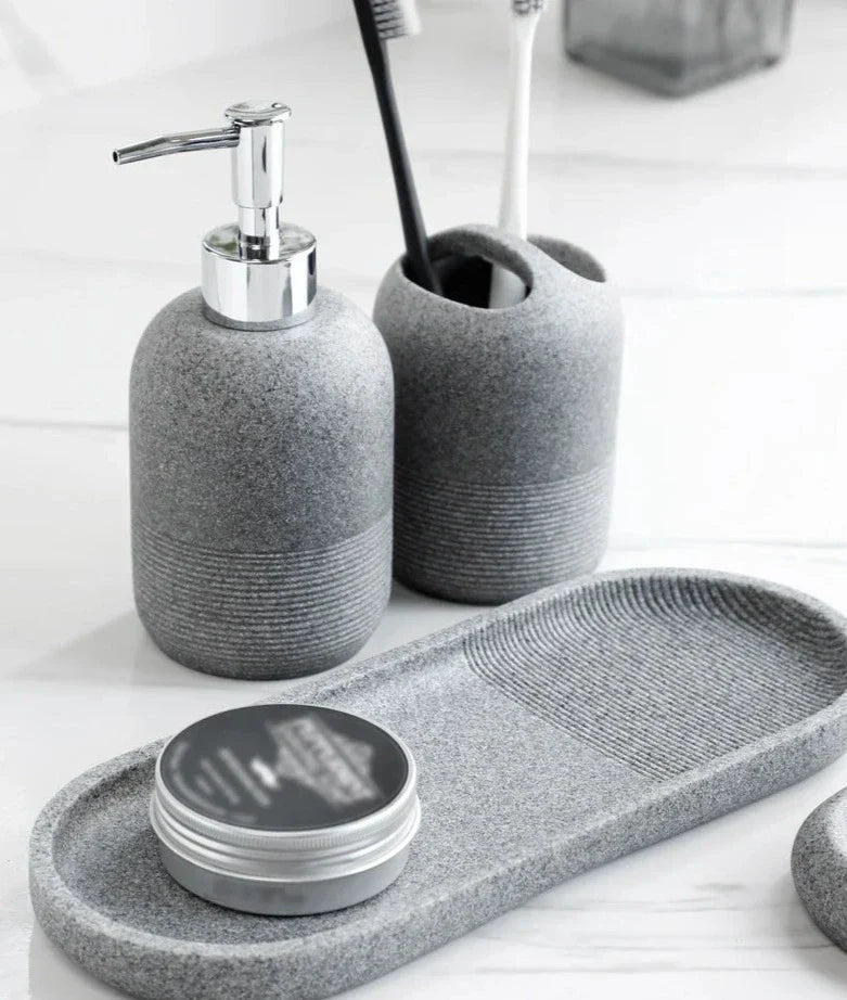 Naya Stone Bathroom Accessories Set