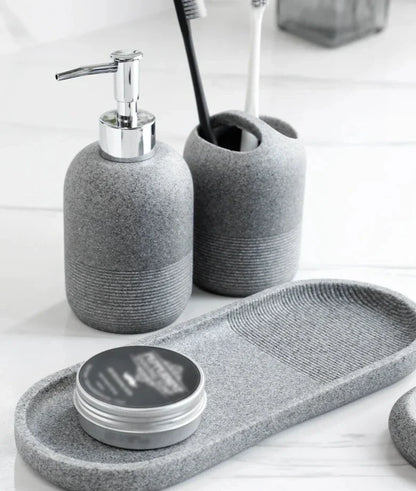 Naya Stone Bathroom Accessories Set