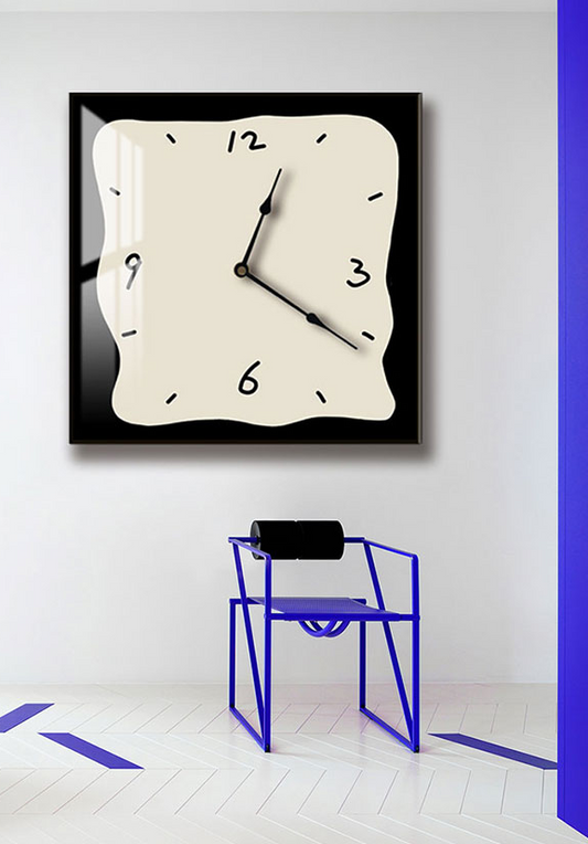 LuxusTime - Stylish Creativity Time Wall Clock Made of Metal