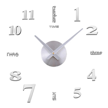 Modern Design 3D Wall Clock