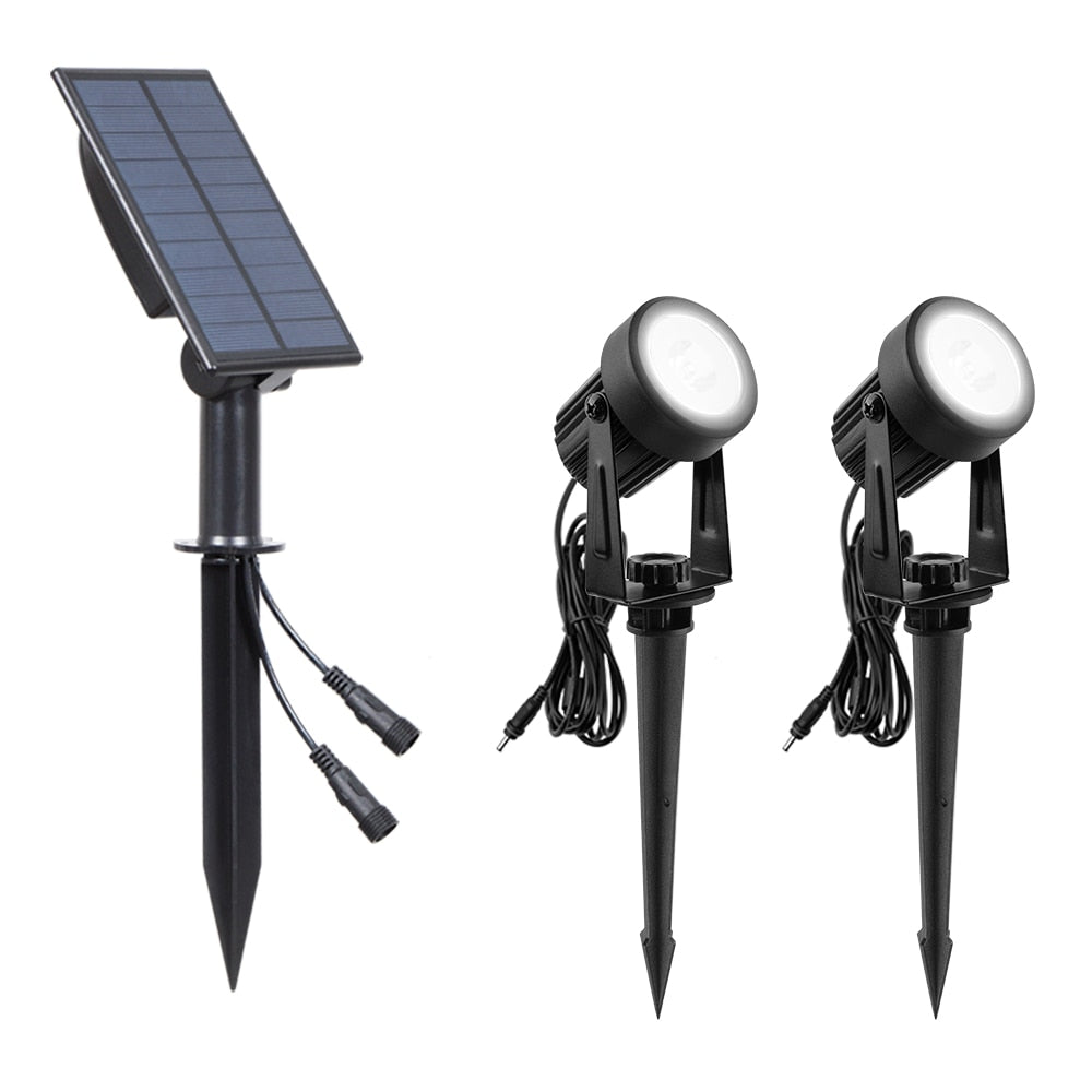 Solar Spotlight Waterproof IP65 Solar Powered LED