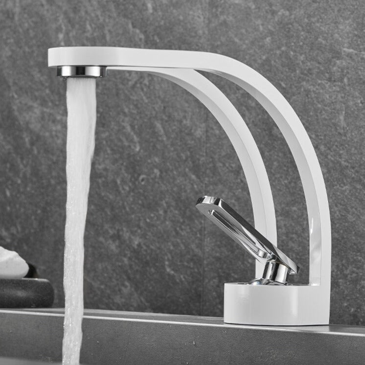 Miravique - Curved Dual-Channel Modern Bathroom Faucet