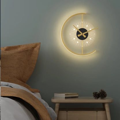 Luminous Clock - Modern Nordic Design