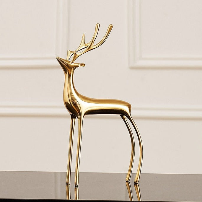 Miravique Abstract Nordic Reindeer Sculptures