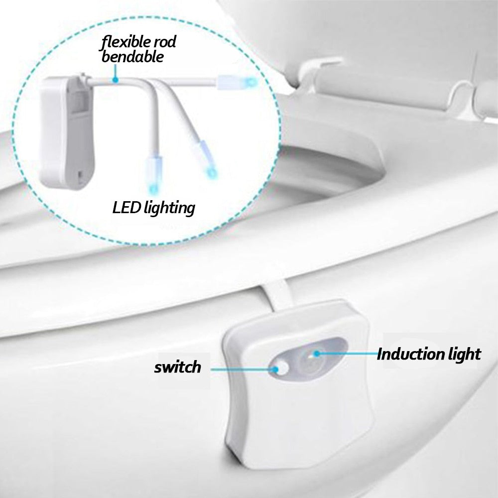 Miravique Toilet Night Light With Motion Sensor