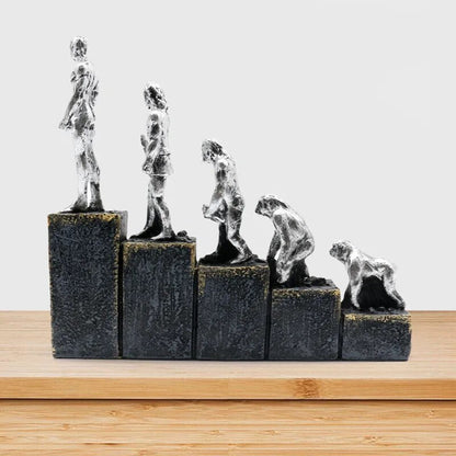 Evolution Figurine Sculpture