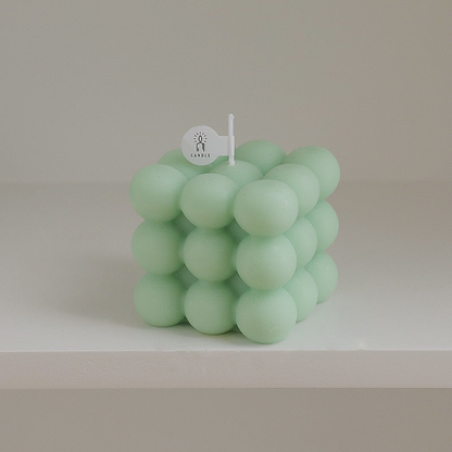 Bubble Cube Decorative Candles