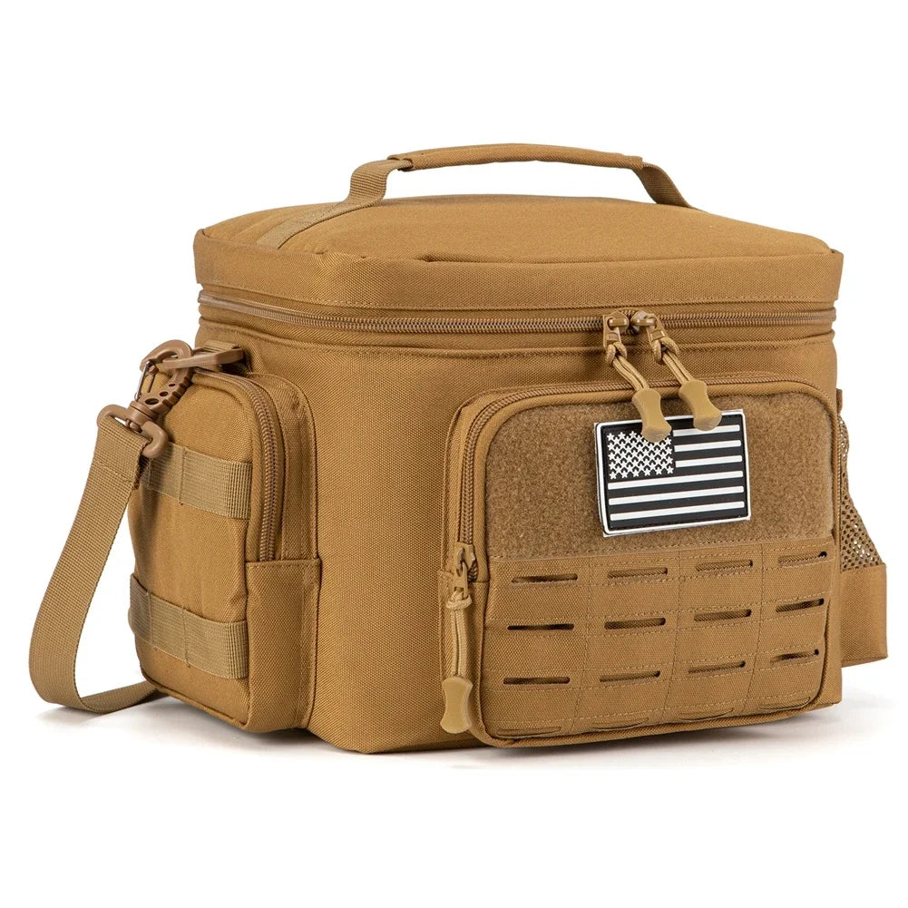 Tactical Lunch Box for Men - Heavy Duty Leakproof Cooler Bag for Work & Outdoor Adventures