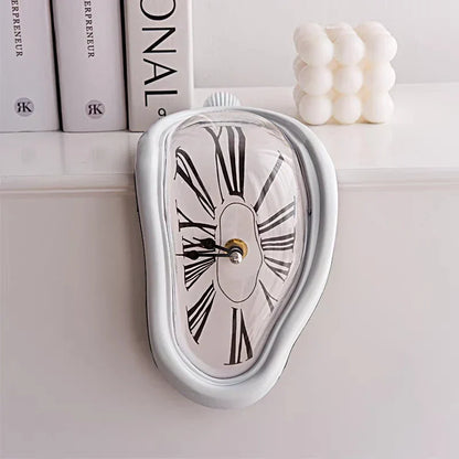 Wall Clock - Surreal Melting Clock Dali Style