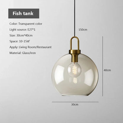 Modern Glass Pendant Light