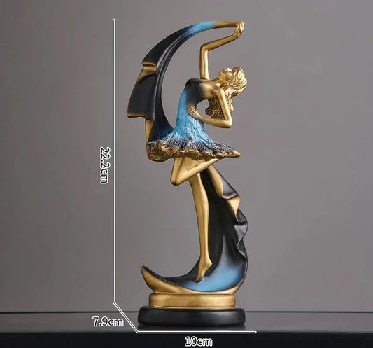 Creative Dancing Girl Sculpture