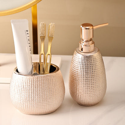 Rose Gold Bathroom Accessories