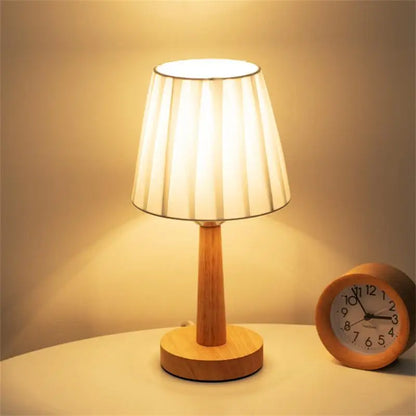 Nordic Wooden LED Table Lamp