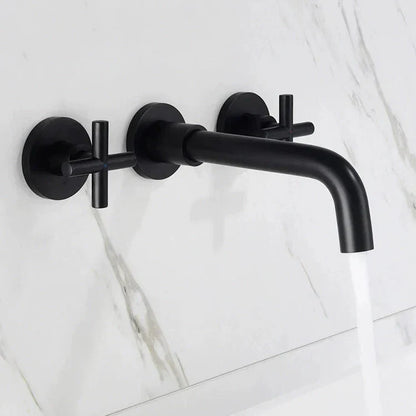 Miravique Two-Handle Wall Mounted Faucet