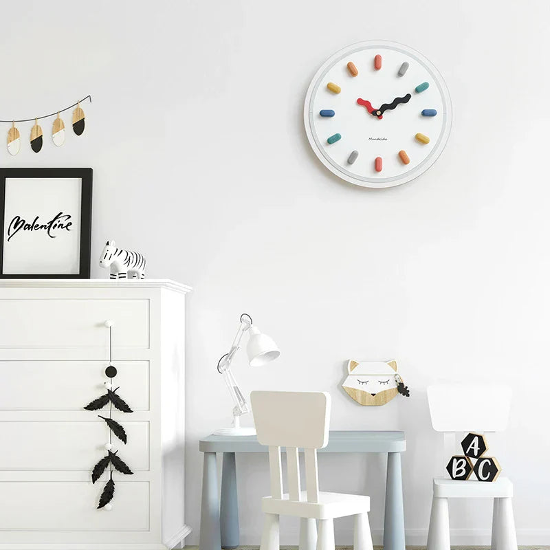 Nordic Art Mandelda Wall Clock